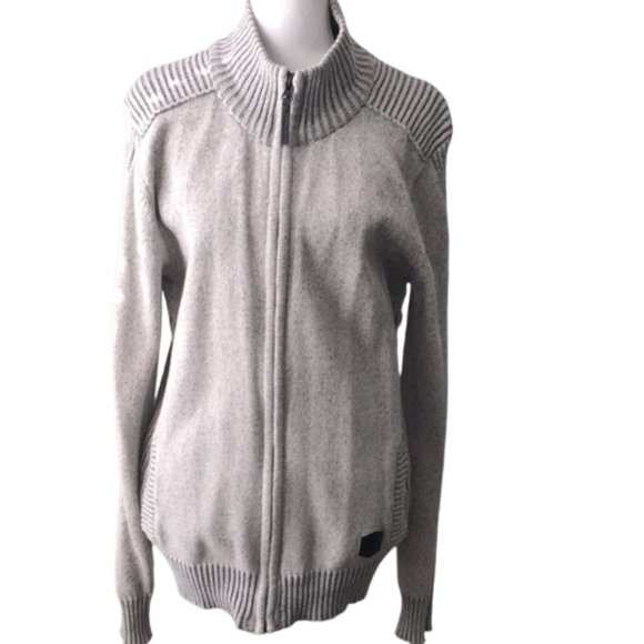 PROJEK Raw men’s cable knit cardigan - Picture 2 of 7